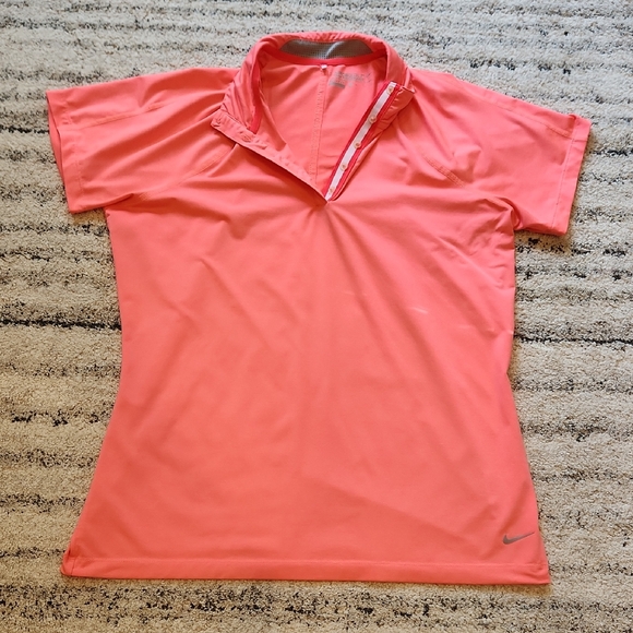 Nike Women's Coral Short Sleeve Top - Picture 1 of 3